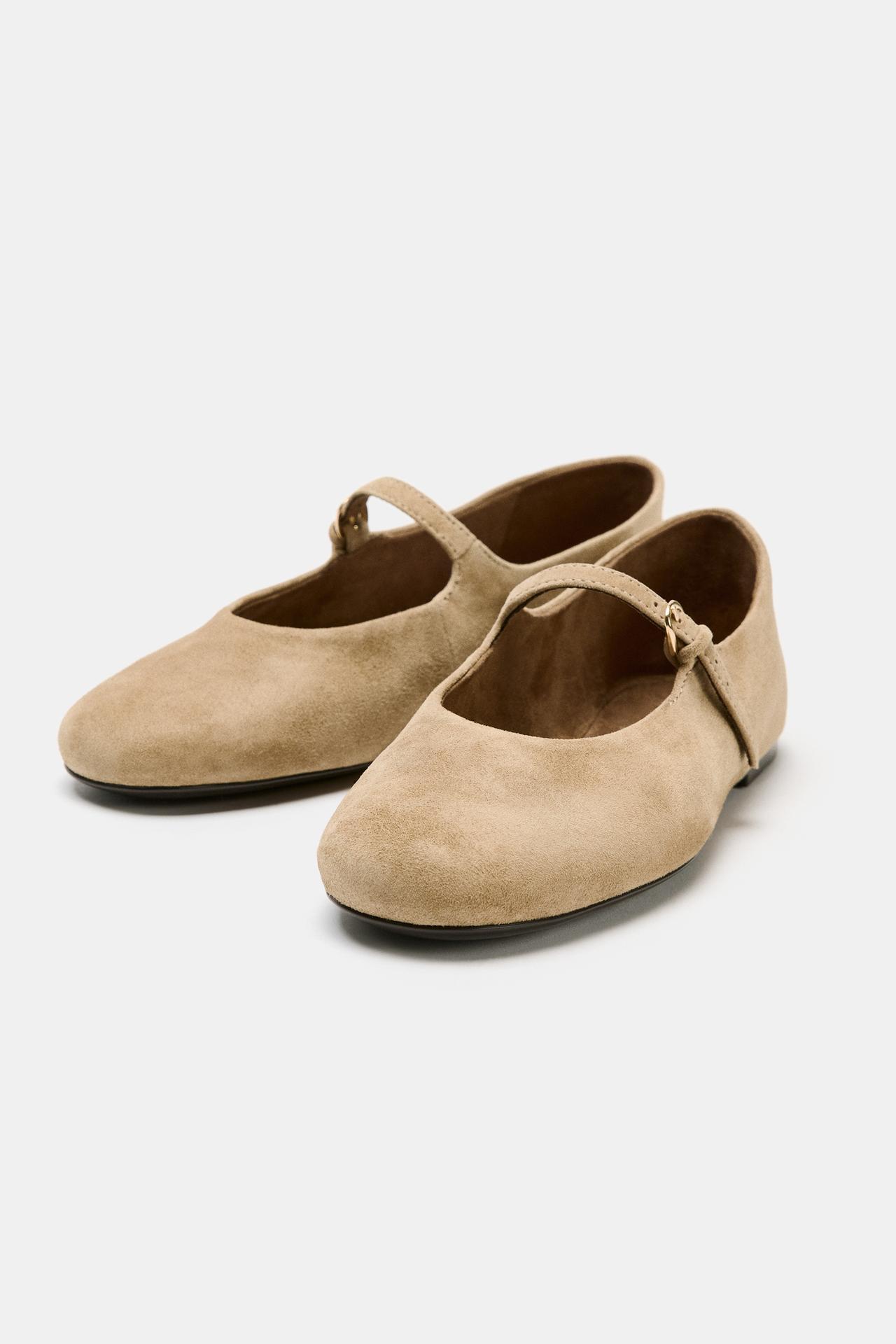 suède ballerina zara