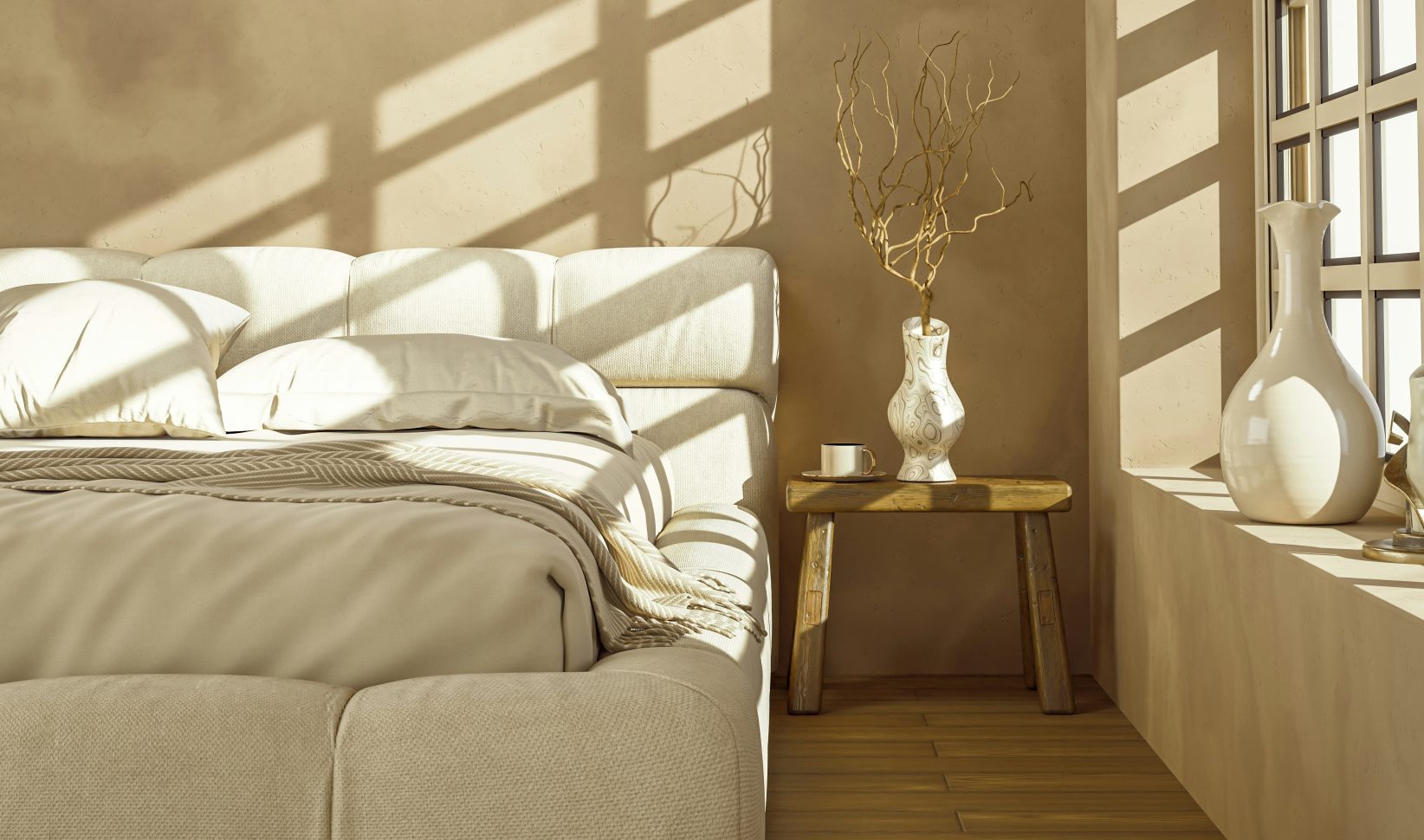 Deze kleuren wil je (wel en juist niet) in je slaapkamer gebruiken