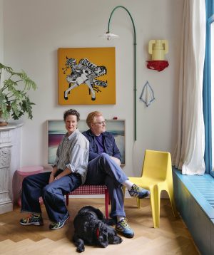 Job en Jol wonen in een voormalig balletschool in Schiedam