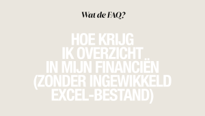 Thumbnail voor Geen idee waar je geld blijft? Zo krijg je zonder gedoe inzicht in je uitgaven
