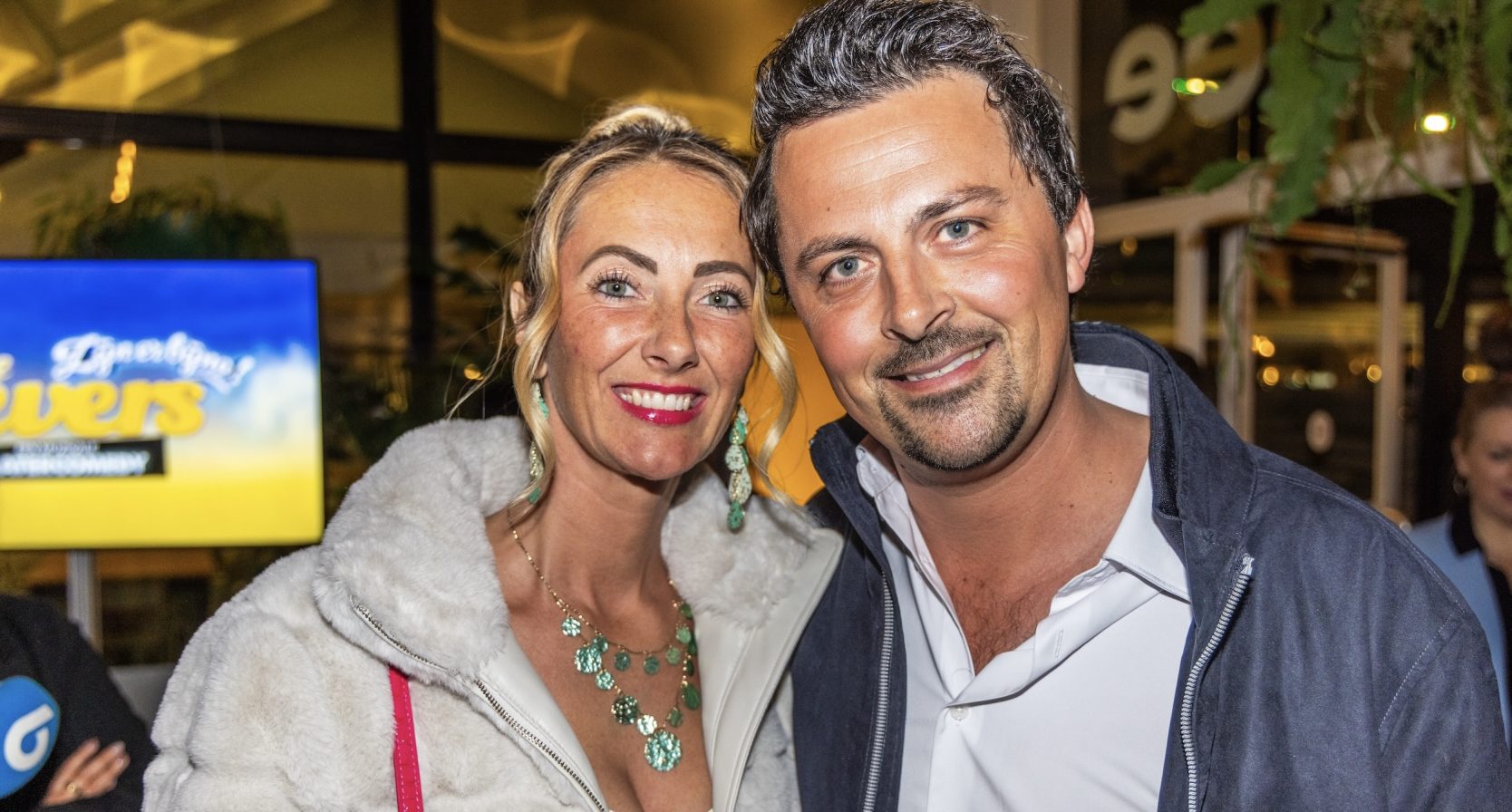 Mike Hansler met Veerle