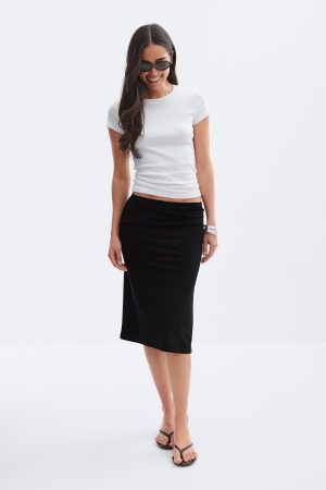 Pencil skirt van Gina Tricot