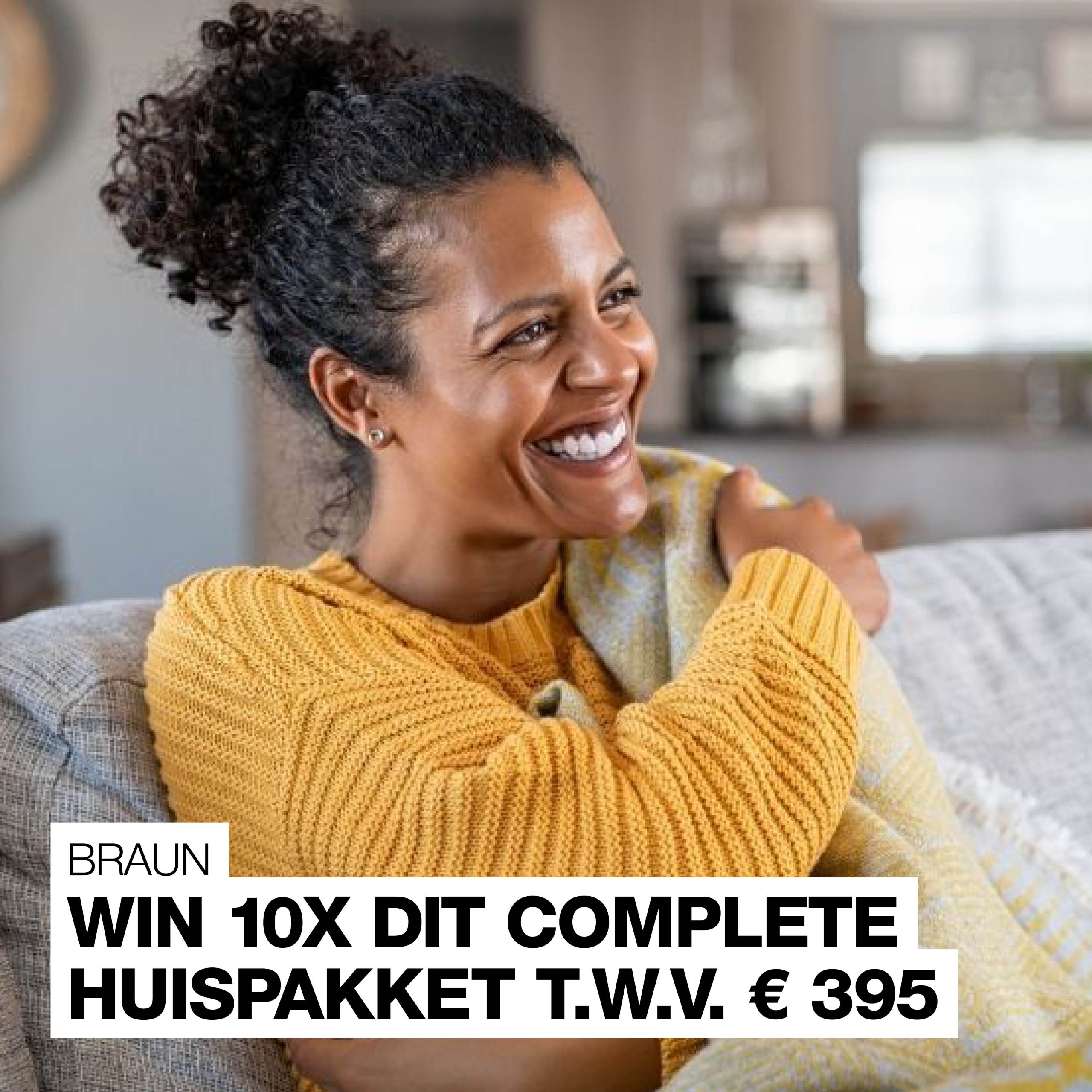 Van kledingstomer tot airfryer: win een bomvol huishoudpakket met vier apparaten ter waarde van € 394,60