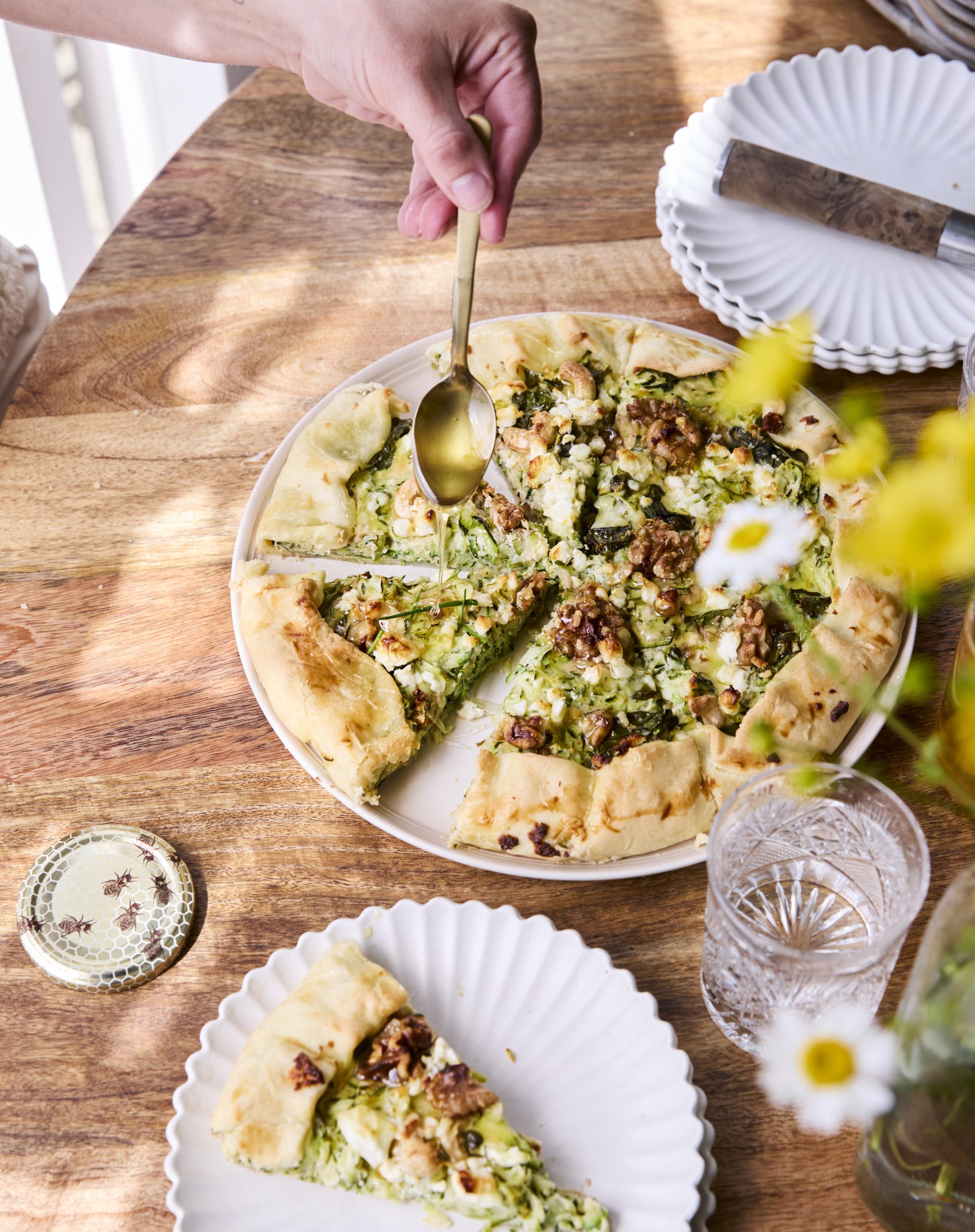 Courgettequiche