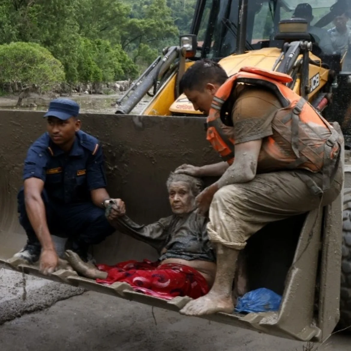 overstroming Nepal