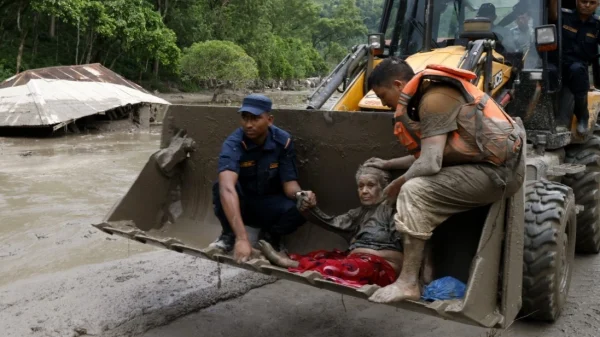 overstroming Nepal