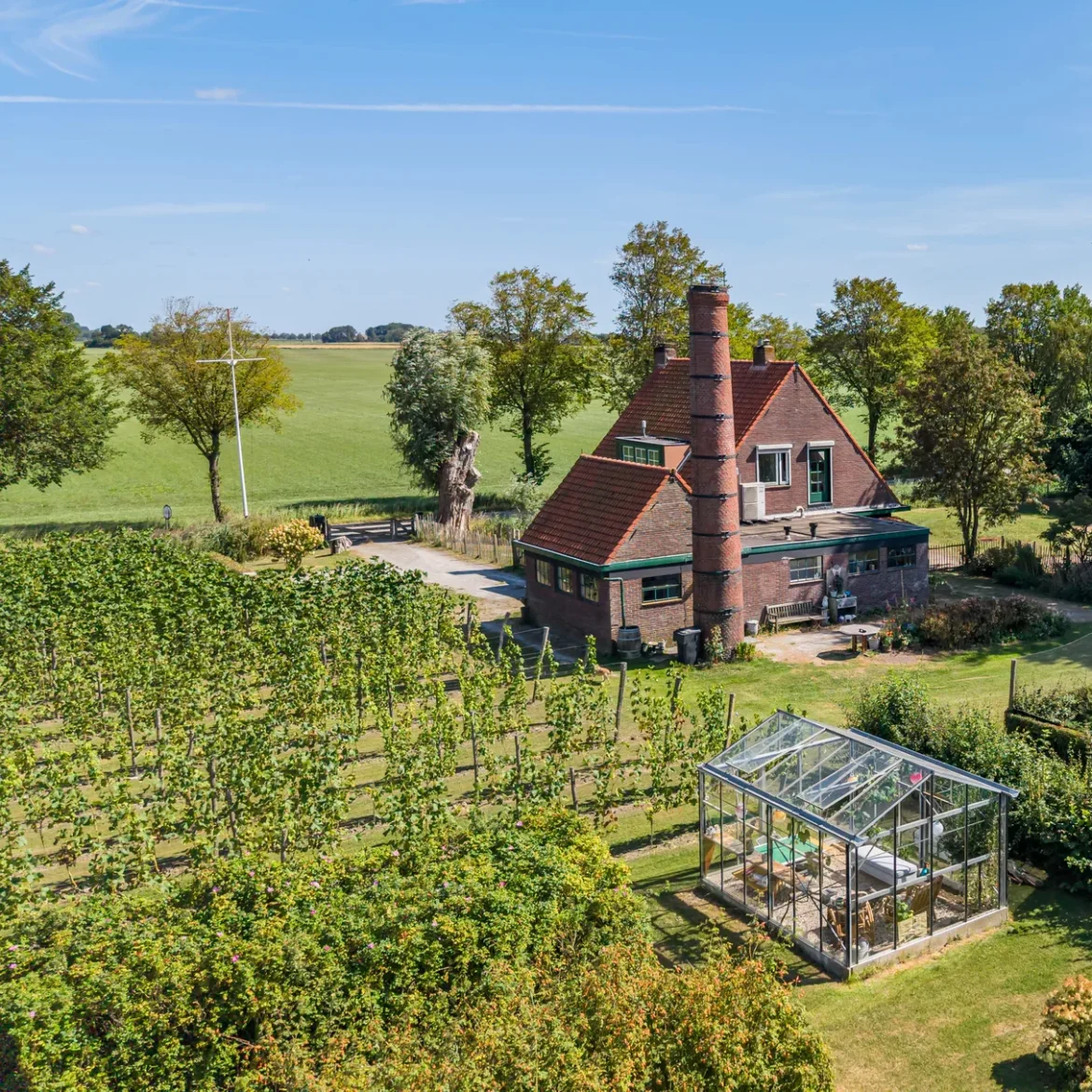 woning met eigen wijngaard