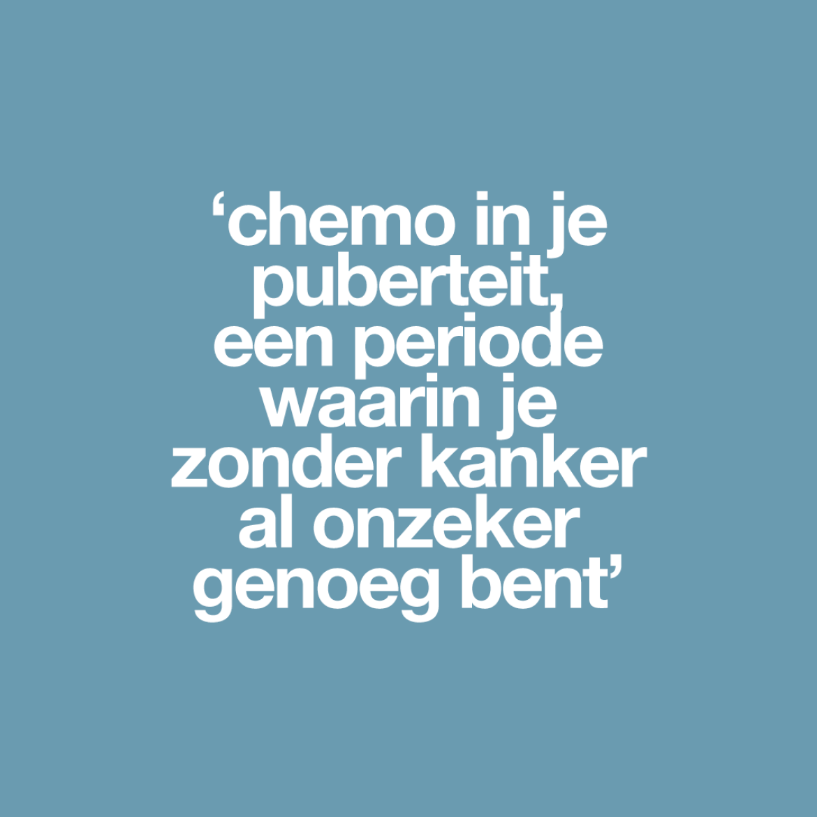 'We vieren wat er te vieren valt, dus ook Maartjes (14) eerste chemo van haar laatste kuur'