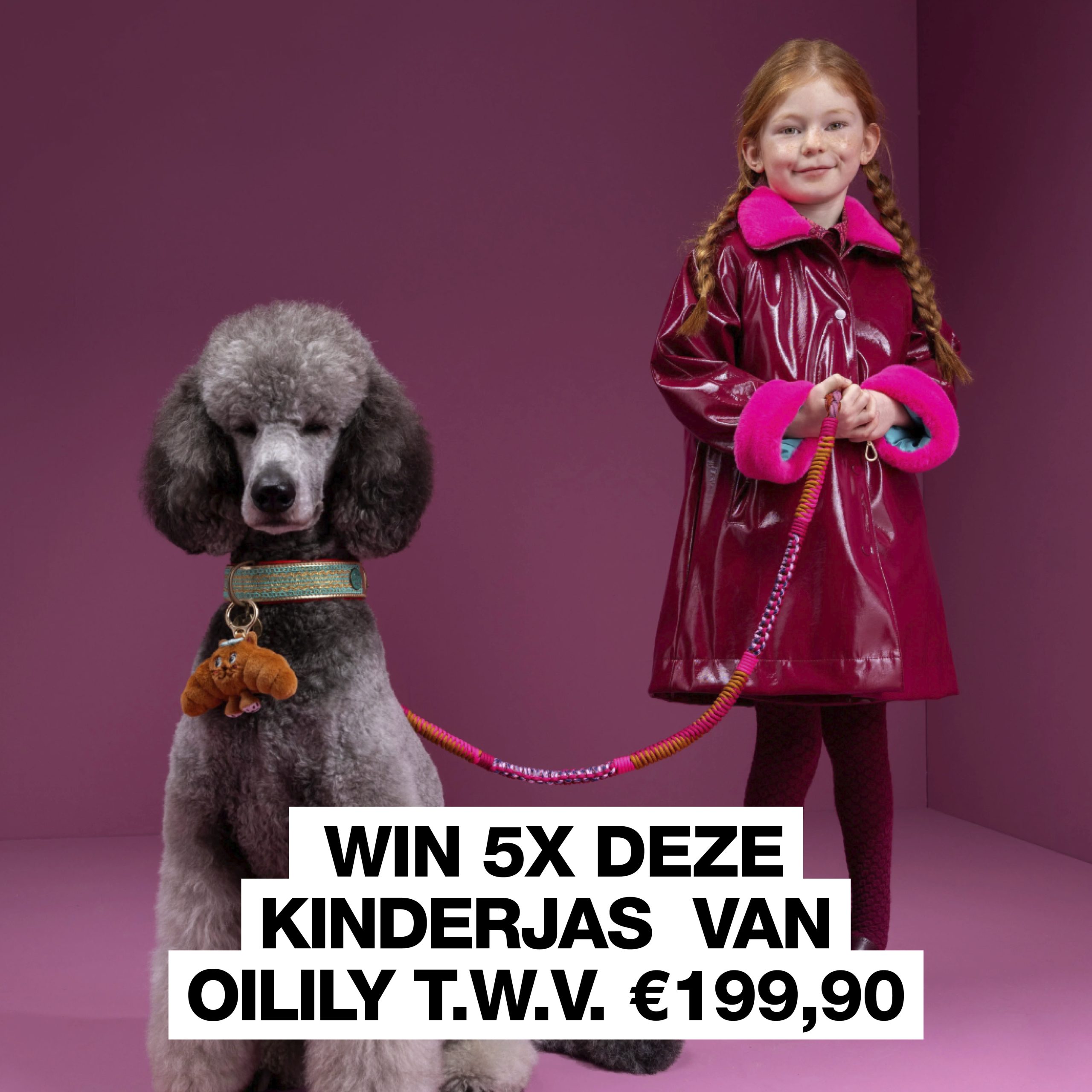 Herfstproof én een eyecatcher: win deze vrolijke Oilily-jas, ter waarde van 200 (!) euro, voor je kind