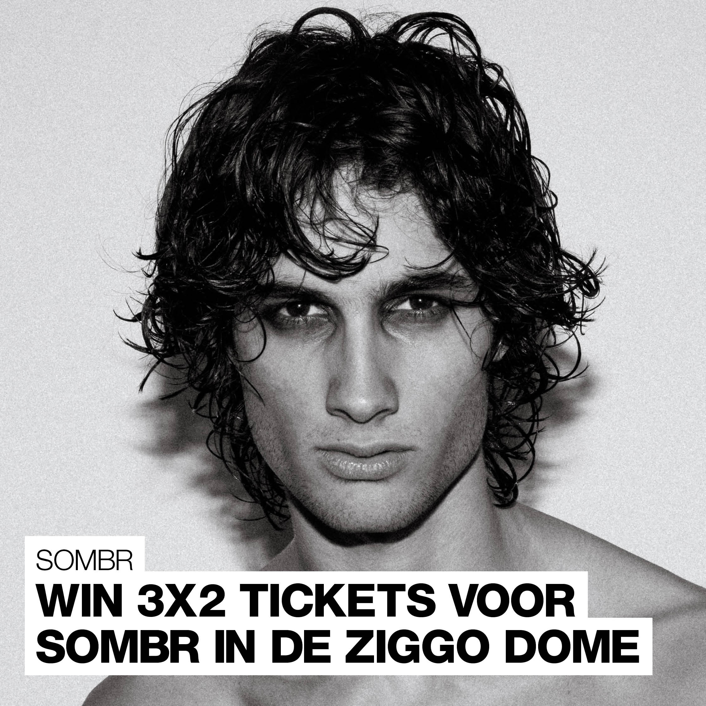 Daar wil je bij zijn: win 3 x 2 kaarten voor SOMBR in de Ziggo Dome