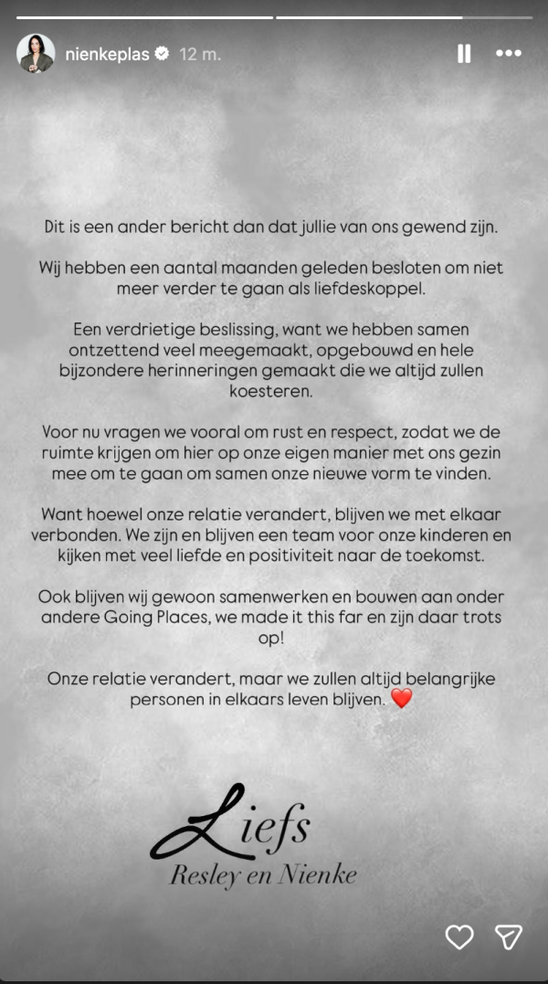 nienke plas breuk