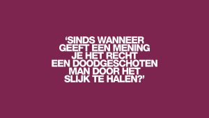 Thumbnail voor 'En dan denk ik aan zijn moeder: een vrouw die haar zoon na zijn werk niet meer thuis zag komen'
