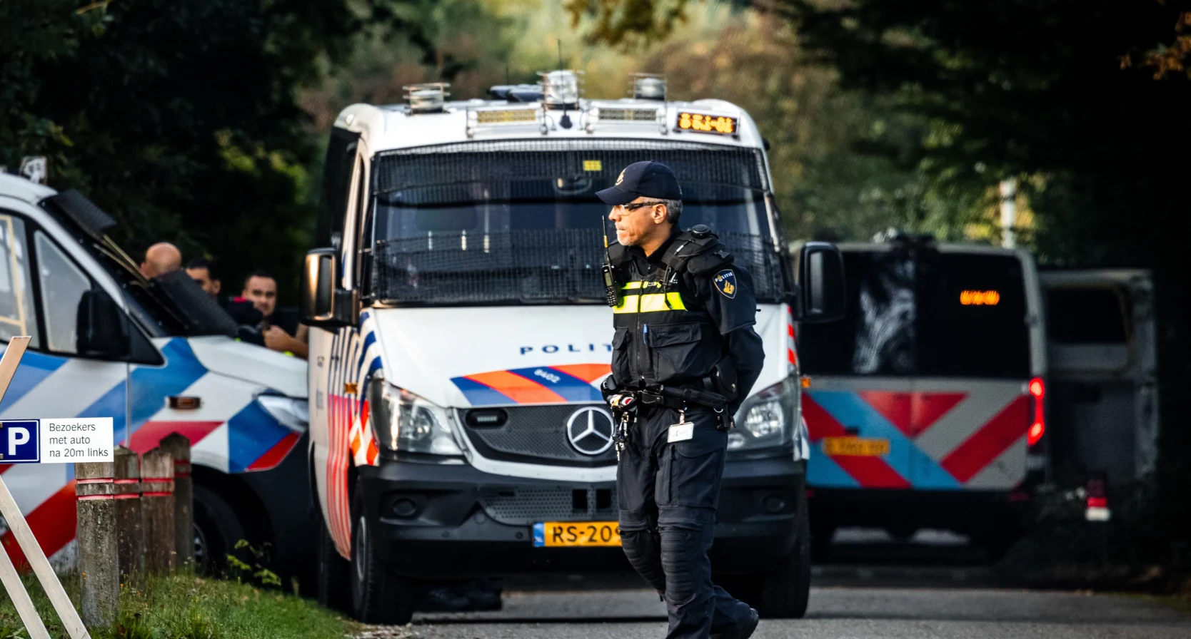 inzamelingsactie beveiliger overasselt