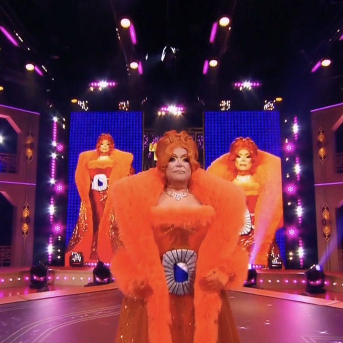 Evert ten Napel als mystery queen in Make Up Your Mind