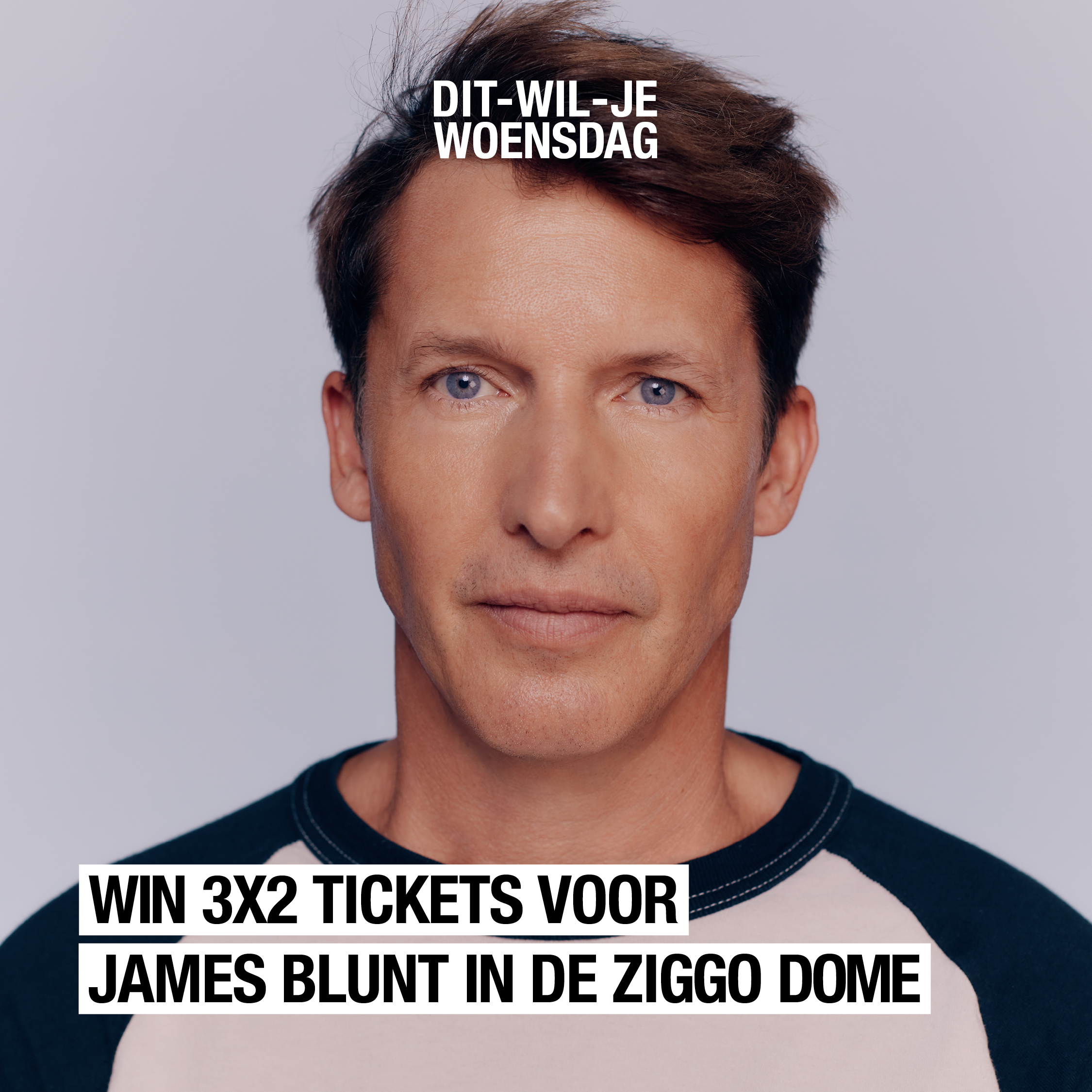 You're beautiful, iiit's true: win tickets voor James Blunt in de Ziggo Dome