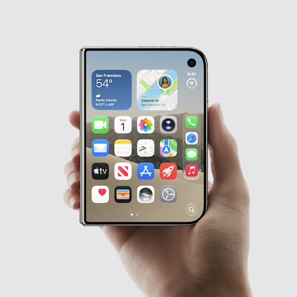 iPhone Duo, eerste opvouwbare iPhone van Apple