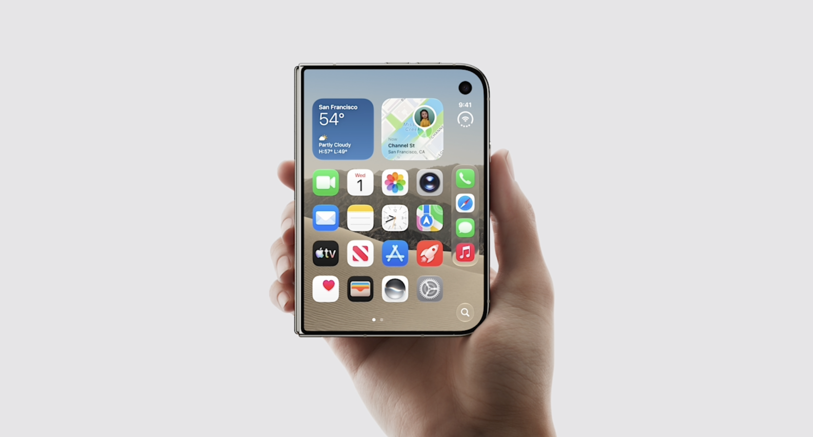 iPhone Duo, eerste opvouwbare iPhone van Apple