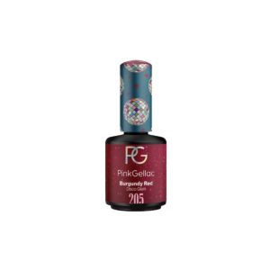 Pink gellac Burgundy red