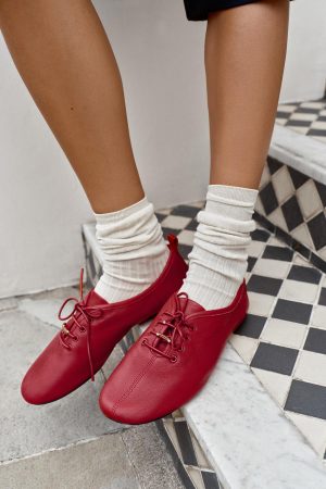 Rode jazzschoenen van ZARA