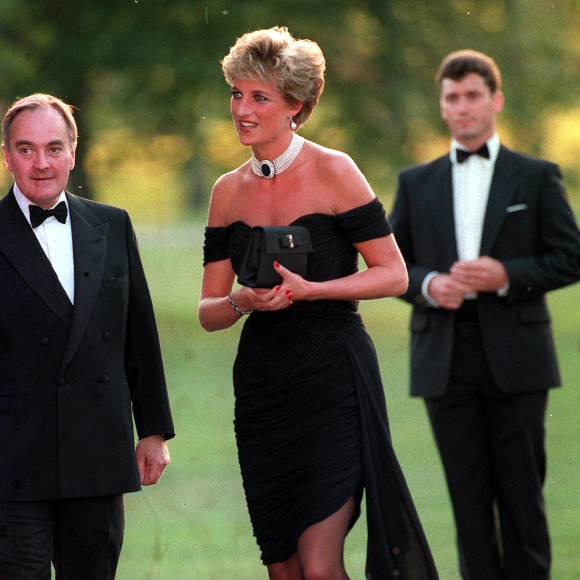 Prinses Diana in wraakjurk