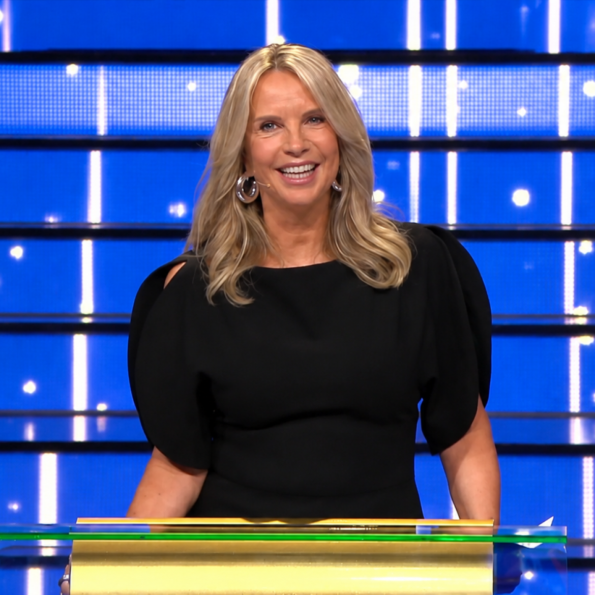 Linda de Mol in een top van ZARA