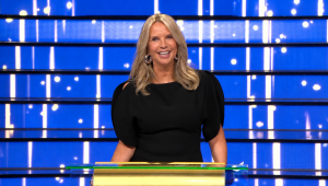 Thumbnail voor Linda de Mol draagt deze leuke Zara-top tijdens de tweede aflevering van ‘Miljoenenjacht’