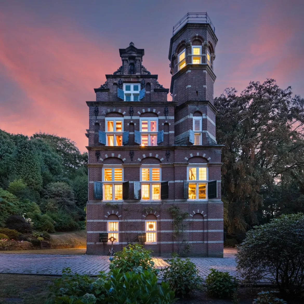 Foto buitenkant villa