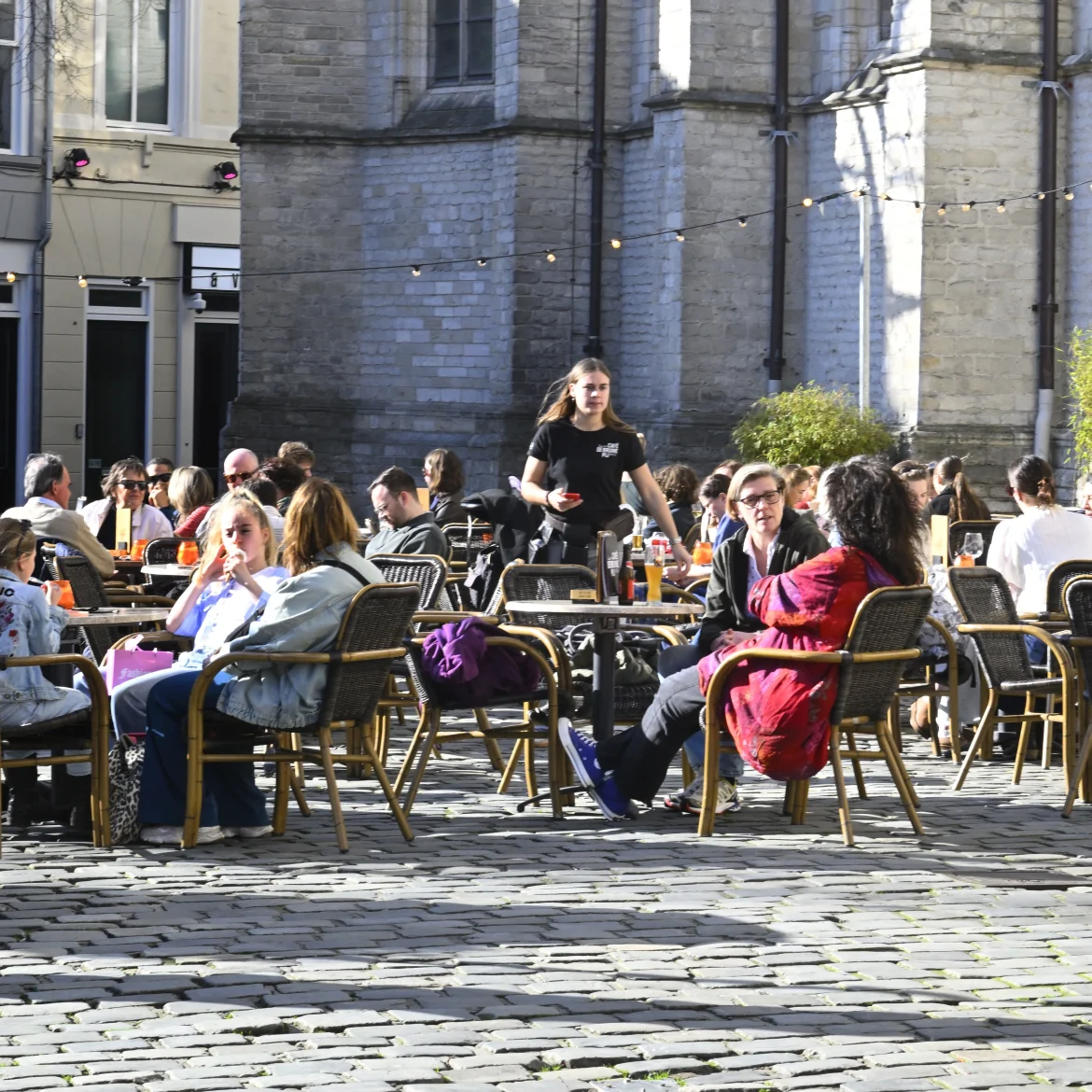 zon nazomer terras