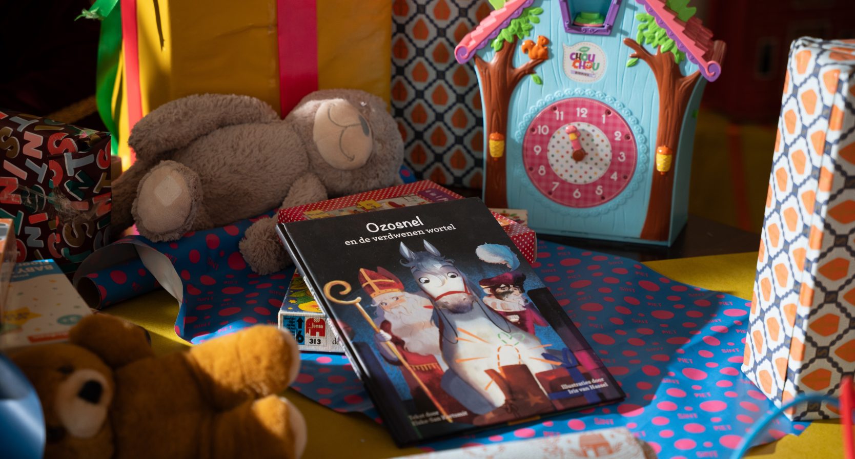 Ozosnel nieuw Sinterklaas kinderboek