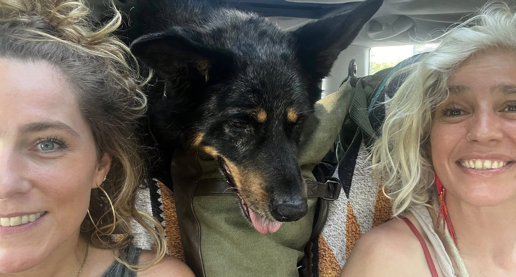 Nisha Tara met Lieske na B&B Vol Liefde