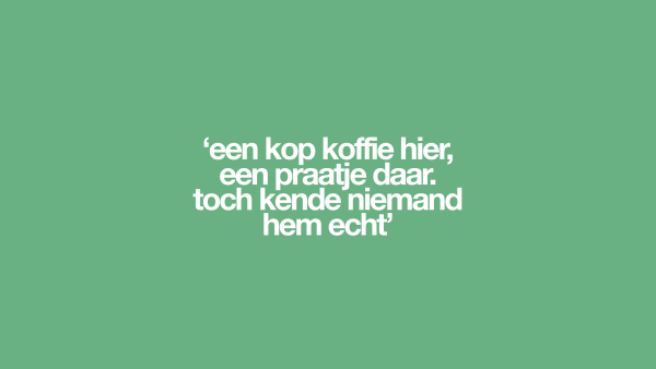 'Sommige mensen willen niet gevonden te worden, ik denk dat Lucky daar een van is'