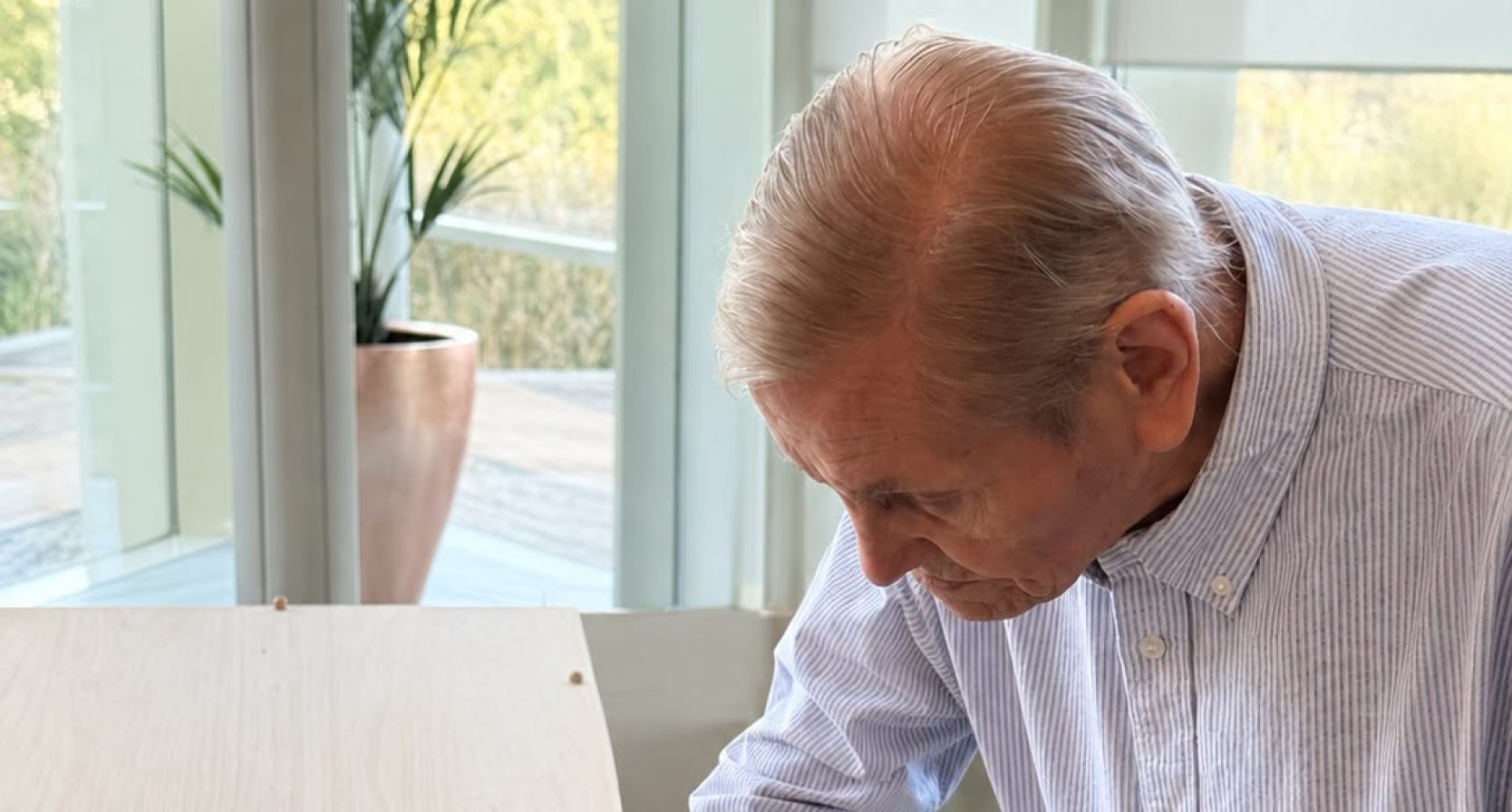 'Van iemand met een prachtig, voltooid leven naar iemand die veel te vroeg afscheid zal moeten nemen'