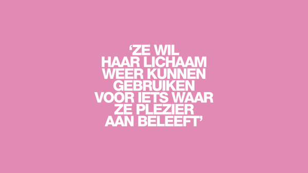 'Ze heeft van alles geprobeerd om de seks minder pijnlijk te maken, maar niets werkt'