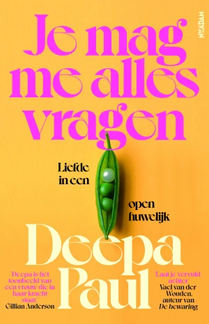 Je mag me alles vragen van deepa paul, cover