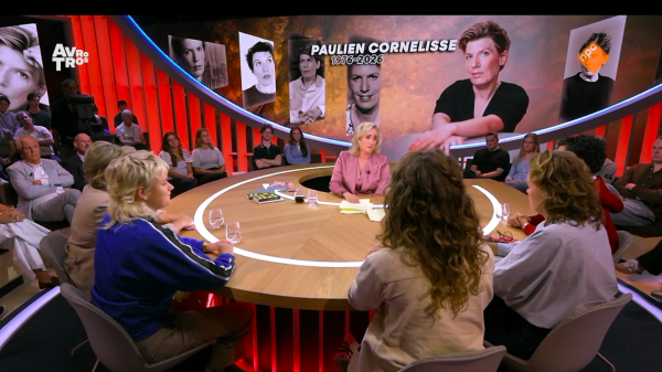 Eva Jinek in tranen