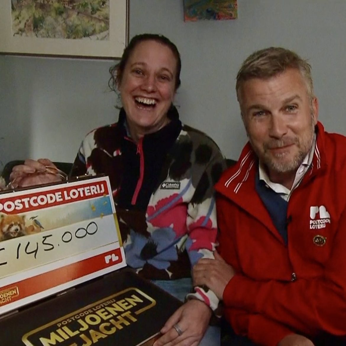 Postcode Loterij Miljoenenjacht thuiswinnaar Marijke