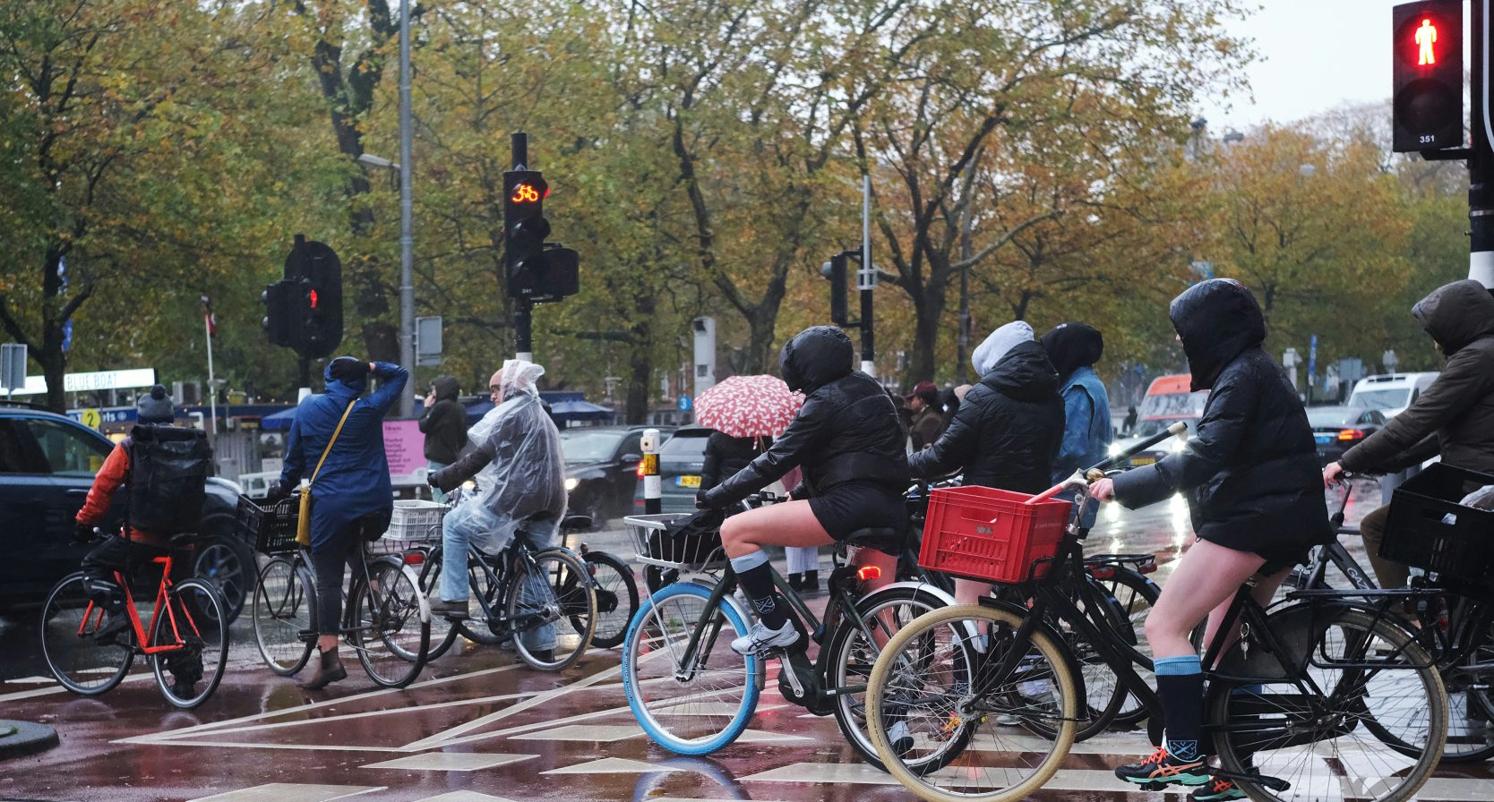 Regenachtige dagen op komst. Het weer slaat om.