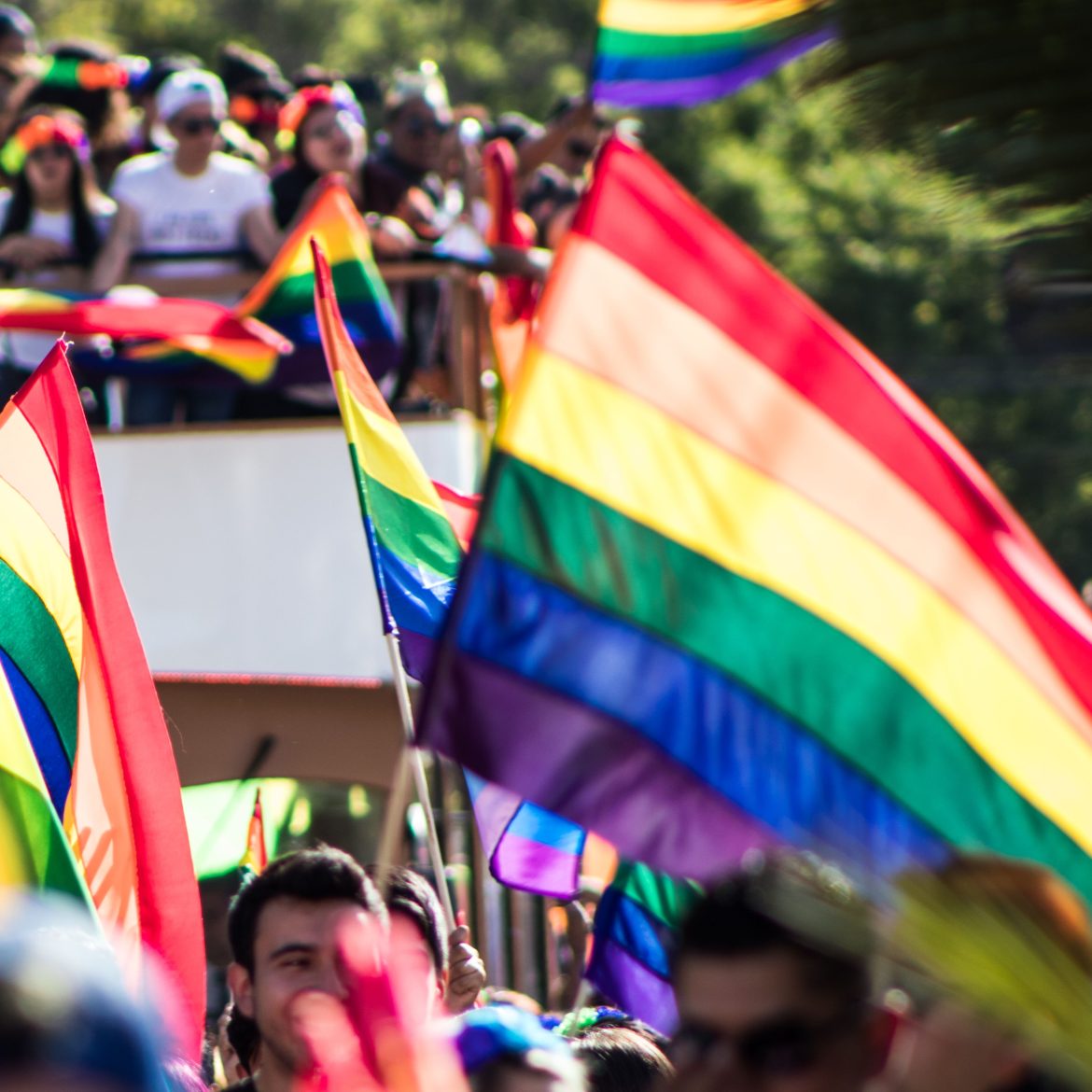 Regenboogvlag Coming Out Day