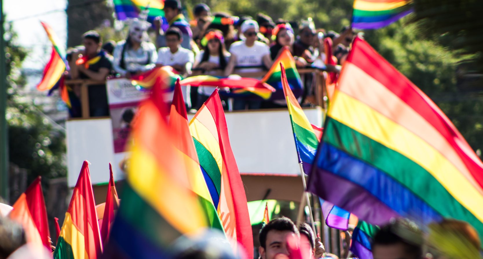 Regenboogvlag Coming Out Day