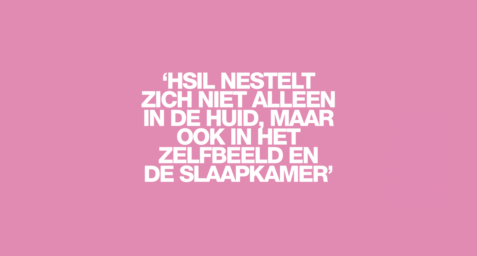 'Penetratie doet pijn, en ze herkent zichzelf niet meer als de vrouw die ze was'