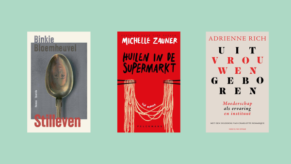Boekverkoper tips, de drie covers van boeken over moeders en dochters