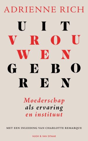Uit vrouwen geboren, Adrienne Rich. Cover