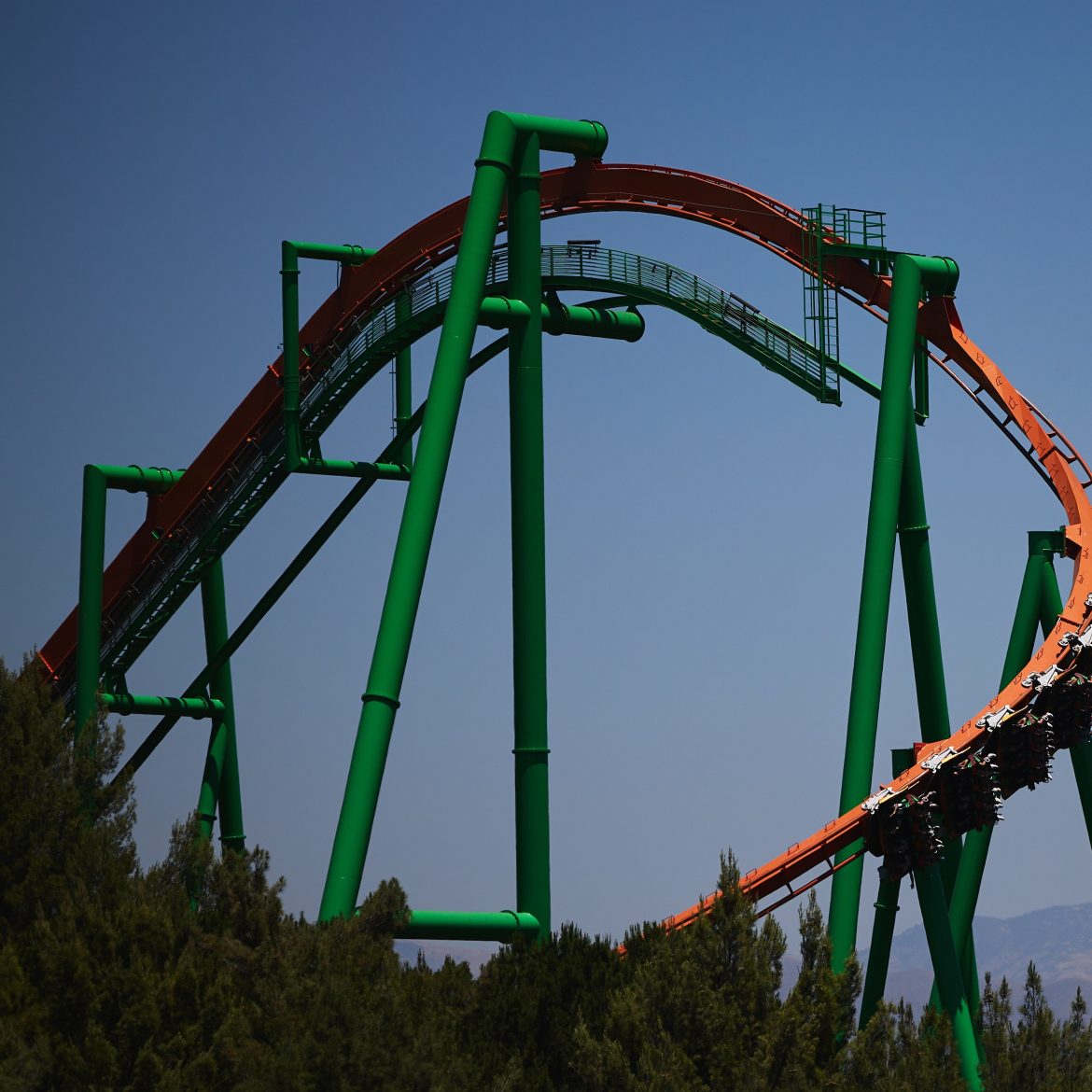 achtbaan six flags