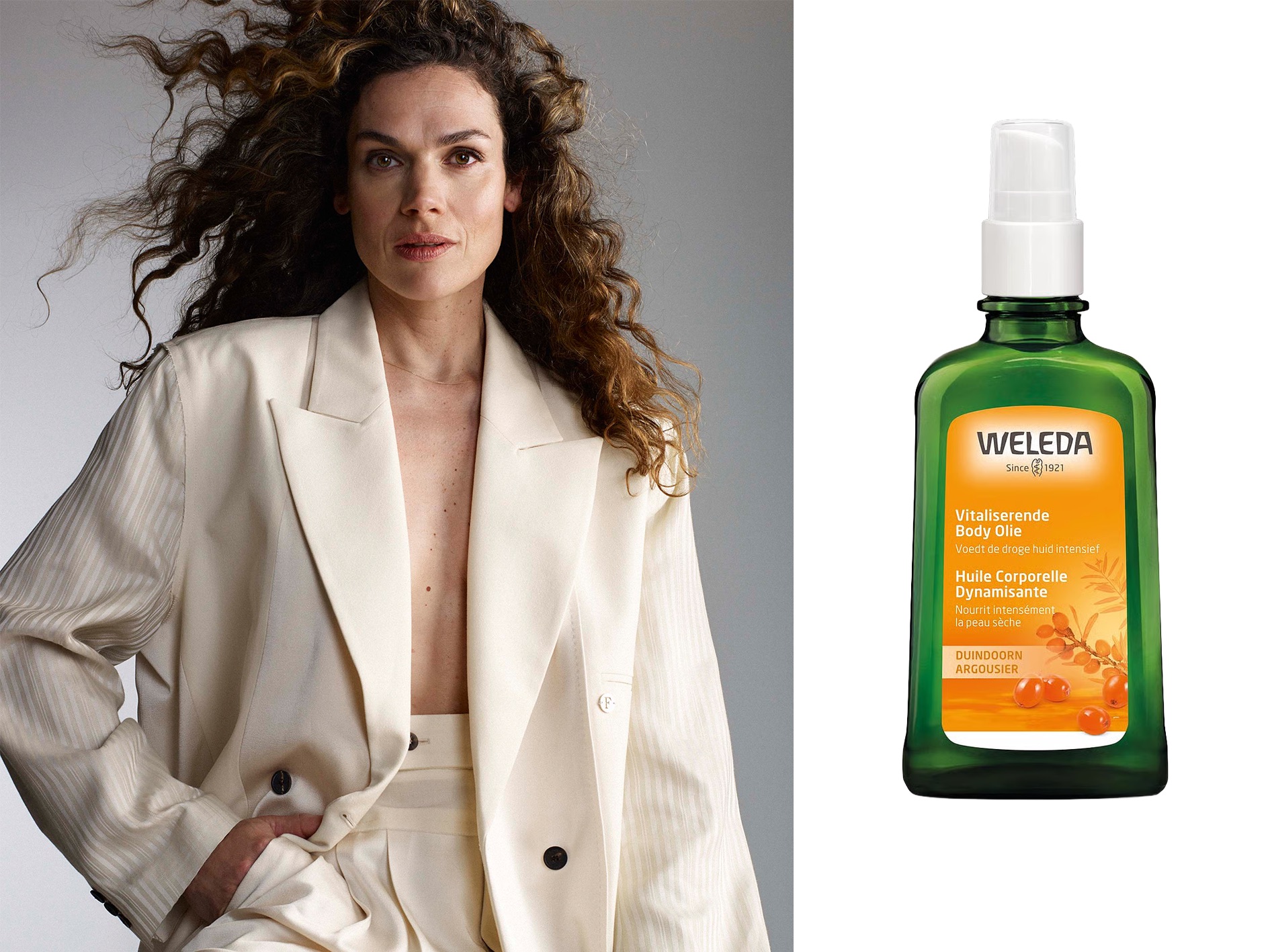Weleda body olie favoriet van Anna Drijver