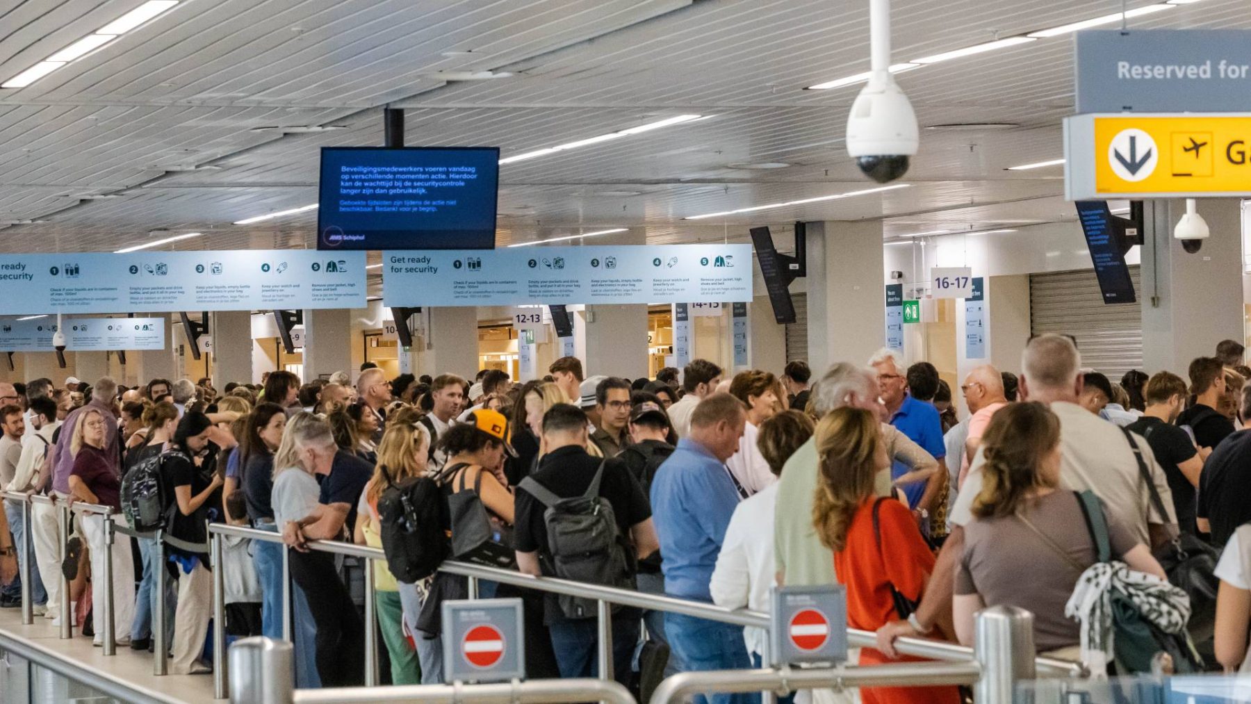 storing schiphol