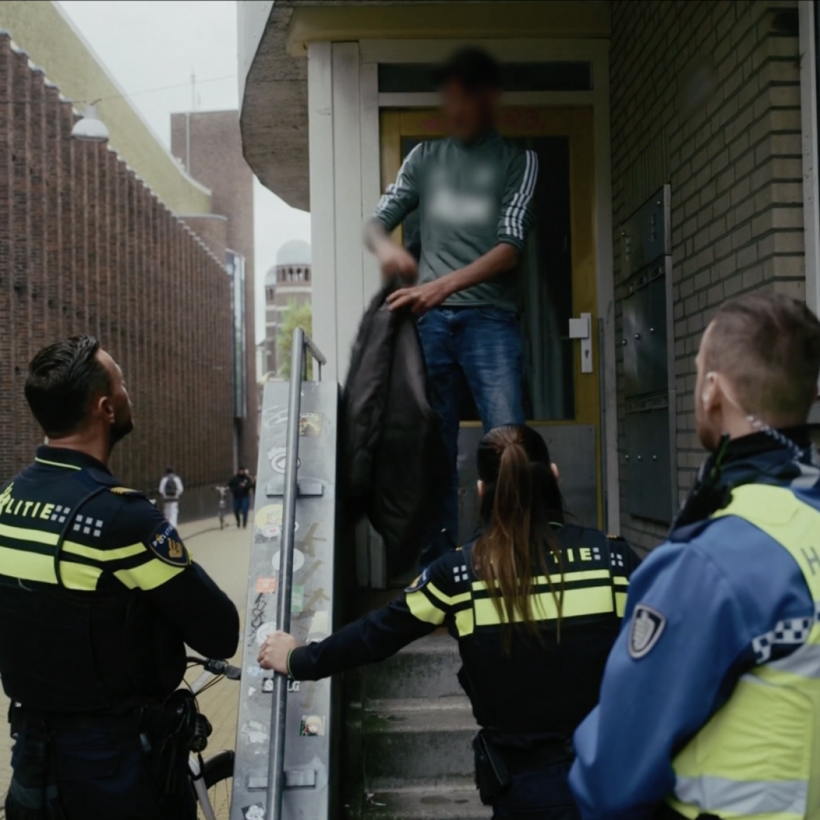 bureau Groningen verwarde man