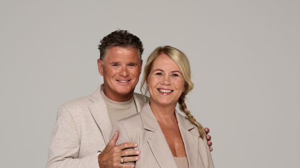 Wolter Kroes met vrouw Tessa