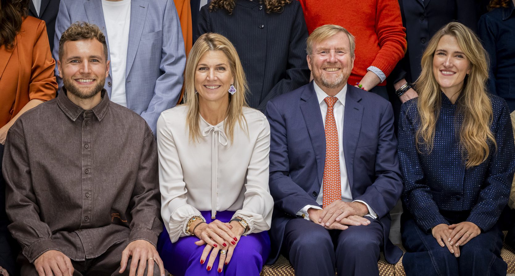 Van podium naar paleis: Suzan en Freek bij de uitblinkerslunch