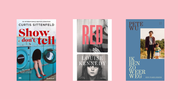 Header met covers van de boeken voor november